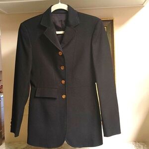 Ovation Wool Equestrian Riding Jacket Size 10R 4 to 6 In Regular Sizing